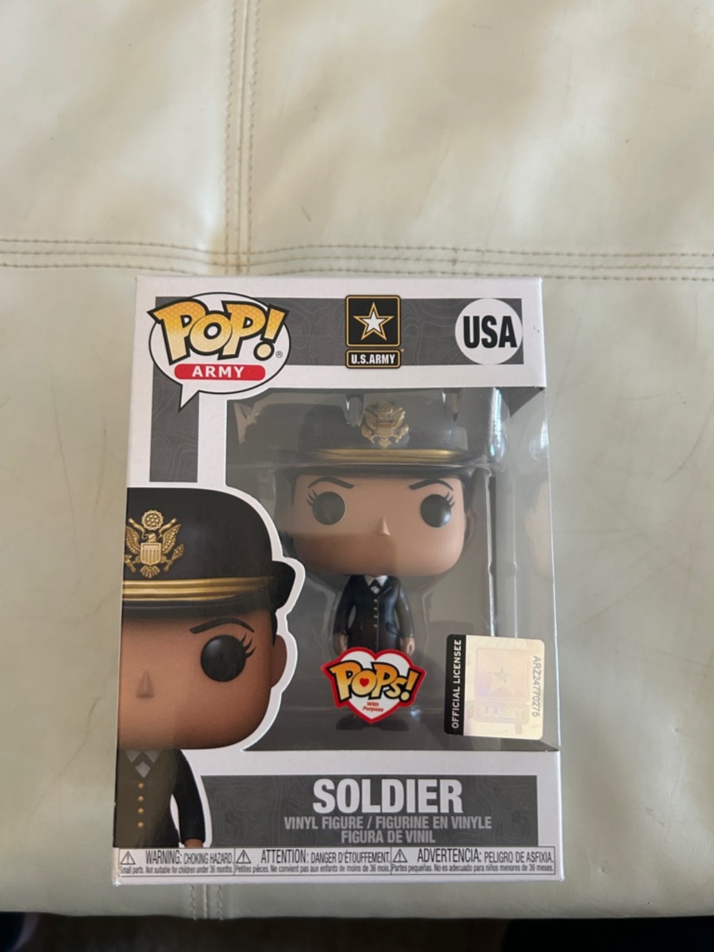 Funko Pop! Soldier Vinyl Figure - Black & Gold Accents